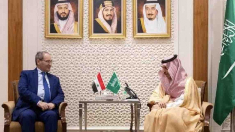 وزير الخارجية السوري في السعودية