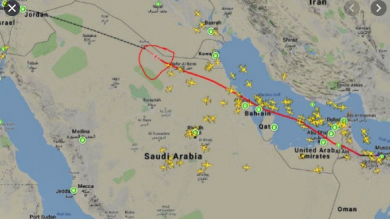 السعودية تكذّب مصادر إسرائيلية وخارطة التتبّع الجوي بشأن زيارة نتنياهو لها