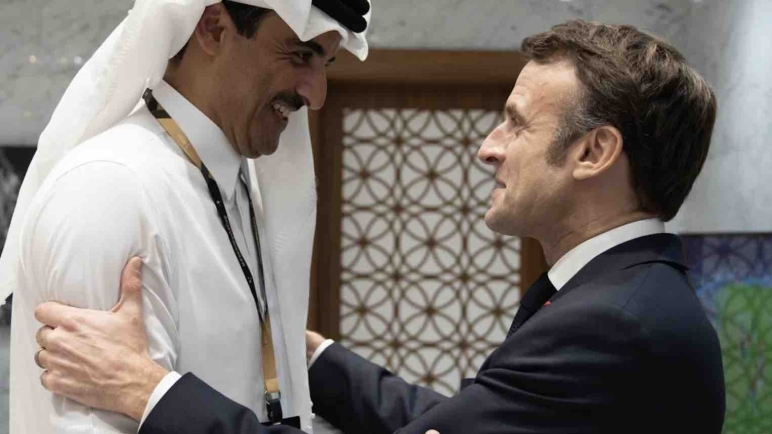 مصادر “ قريش” : ماكرون يحمل الى تل أبيب و  زعماء عرب مقترح مؤتمر دولي لاعلان دولة  فلسطينية مشروطة
