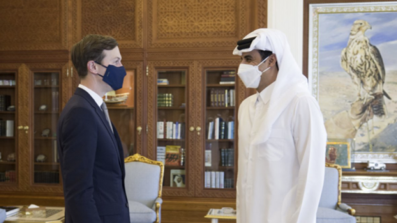 كوشنر التقط الضوء الأخضر من قطر حول المصالحة مع السعودية