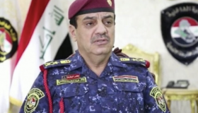 ماذا يفعل قائد الشرطة الاتحادية العراقية في الناصرية؟